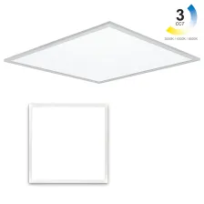 Slim Led Panel Band 40W 60X60X9cm 3000/4000/6000K 3CCT 175-265V 120° Sidelight