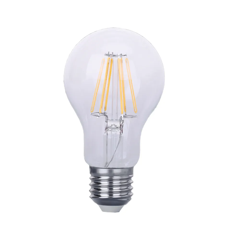 Λαμπτήρας Band Led Filament Διάφανος A60 E27 6W 2700K 360°  d6h10.8cm 230V