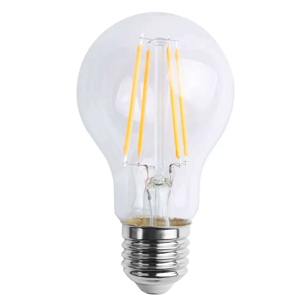 Λαμπτήρας Band Led Filament Διάφανος A60 E27 8W 2700Κ  360°  Dim d6h10.5c 230V