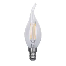 Λαμπτήρας Band Led Filament Κερί Deco E14 4W 2700K 360°  d3.5h.12cm 230V