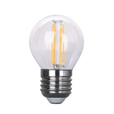 Λαμπτήρας Band Led Filament Σφαιριικός Διάφανος E27 4W 2700K 360°  d4.5h7.5cm 230V