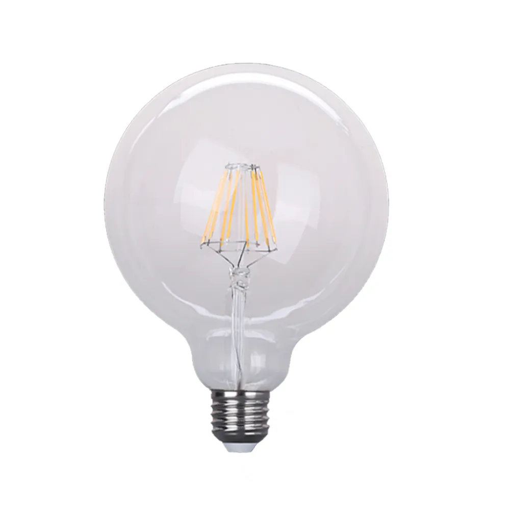 Λαμπτήρας Band Led Filament Διάφανος G125 E27 8W 2700K 360°  d12.5h17.5cm 230V