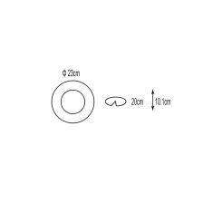 Χωνευτό φωτιστικό Slash Led 30W 3000K 90o IP44@@