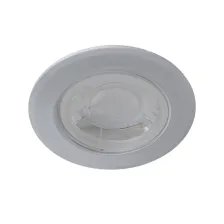 Χωνευτό Φωτιστικό Downlight Led Band Ασημί 8W 3000K 38°  IP43  h5d7.8cm Κοπή 6cm
