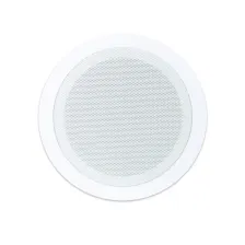 Ηχείο οροφής Λευκό 5.5'' 6W/100V Φ187mm,H48mm, Κοπή 155mm