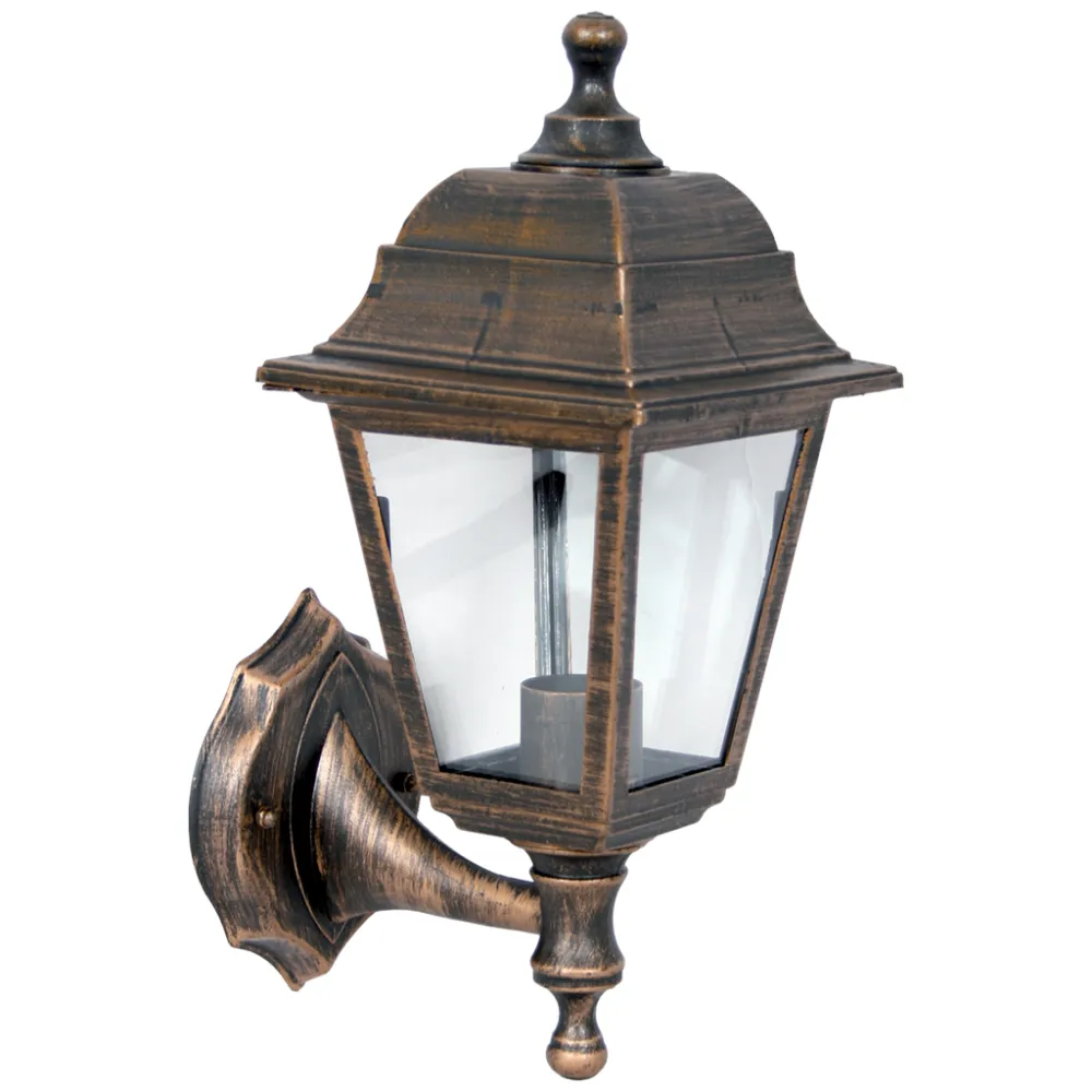 Επίτοιχο φωτιστικό Clio E27 AB IP44 max15W