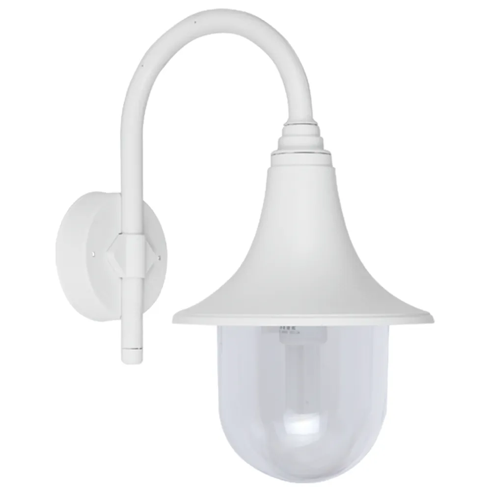 Επίτοιχο φωτιστικό Simon E27 Λευκό IP44 PC Seaside Class@