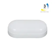 Επίτοιχο Φωτιστικό Band Led 8W 3000-4000-6500K IP65 Λευκό PC l17.1d7.1h4.5cm 185-260V Seaside Class