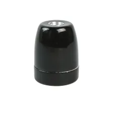 Ντουί Πορσελάνης Ε27 Μ10 (1/8'') Μαύρο