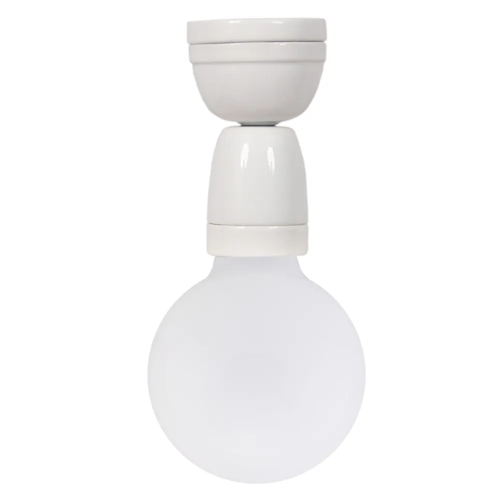 Φωτιστικό Πορσελάνης Iris Ε27 Λευκό