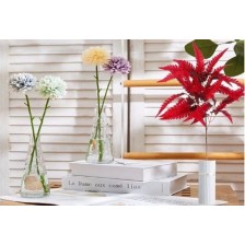 Τεχνητό Κλαδί με Κόκκινα Φύλλα