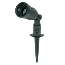 Φωτιστικό Καρφί Μαύρο Ε27 PAR-38 Max 80W IP44@