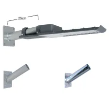 Βραχίονας Τοίχου 25cm Φ60 Γαλβανισμένος