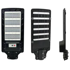 Ηλιακό Φωτιστικό Δρόμου Led Band 70W 6500K Φ60mm ΜΑΥΡΟ 25.4*10.2*64cmμεΑνιχνευτή Κίνησης 15Ah DC3.2V