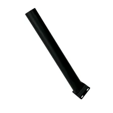 Μαύρος επίτοιχος μεταλλικός βραχίονας Φ50mm μήκος 40cm