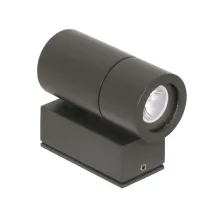 Φωτιστικό Mini Led Ανθρακί 3W 3000K 10° IP44 d3.9 h8cm