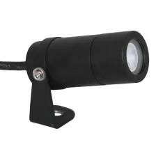 Φωτιστικό Minima Led Mαύρο 3W 3000K 10° IP65 d3.9 h9 3x1mm2 1m