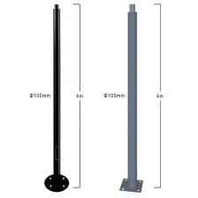 Ιστός Χαλύβδινος Φ100 4,00μ Θυρίδα Βαμμένος@