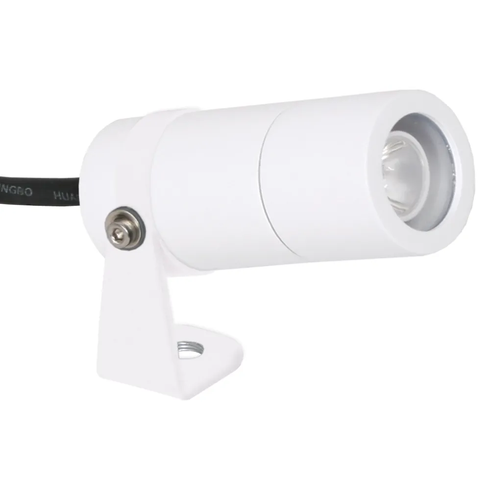 Φωτιστικό Minima Led Λευκό 3W 3000K 10° IP65 d3.9 h9cm 3x1mm2 1m