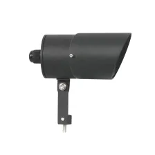 Φωτιστικό Fabric-1 GU10 Μαύρο IP65 20cm 3x0.75mm2 με Στυπιοθλίπτη & Ασύμετρο κάλυμμα max 50W