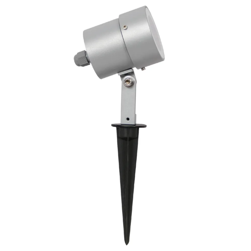 Φωτιστικό Fabric-2 GU10 Ασημί IP65 20cm 3x0.75mm2 με Στυπιοθλίπτη max 50W@