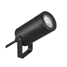 Κινητός Προβολέας Rio Gu10 μαύρο IP65 MAX 7W seaside class-ABS/PC/GLA 30cm 2*0.75mm2 καλώδιο