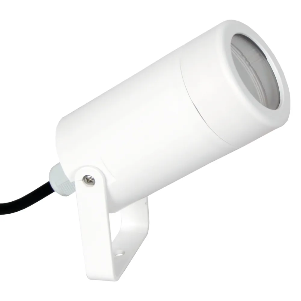 Κινητός Προβολέας Rio Gu10 Λευκό IP65 MAX 7W Seaside Class-ABS/PC/GLA 30cm 2*0.75mm2 Καλώδιο