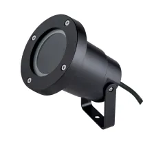 Κινητός Προβολέας Flash Μαύρο IP65 Gu10  Max 7W Seaside Class-ABS/PC/GLA 30cm 2*0.75mm2 Καλώδιο