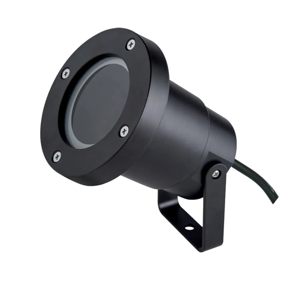 Κινητός Προβολέας Flash Μαύρο IP65 Gu10  Max 7W Seaside Class-ABS/PC/GLA 30cm 2*0.75mm2 Καλώδιο