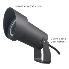 Κινητός Προβολέας Baron Ανθρακί IP65 GU10 Max 7W Seaside Class ASS-ABS/PC/GLA 30cm 2*0.75mm2 Καλώδιο