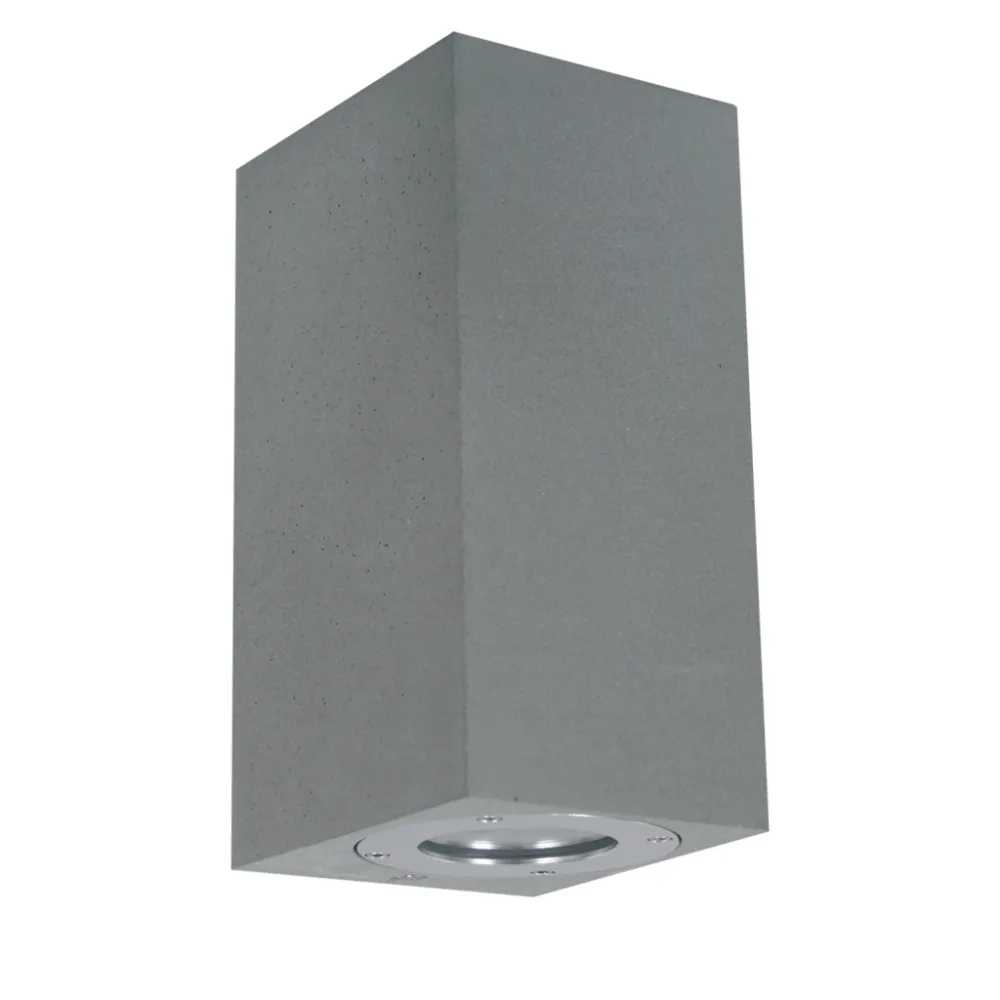 Επίτοιχο Φωτιστικό Sky Φυσικό Τσιμέντο IP65 2xGU10 Max2x7W