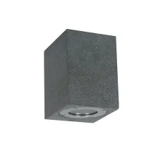 Επίτοιχο Φωτιστικό Sky Μαύρο Τσιμέντο IP65 GU10 max7W