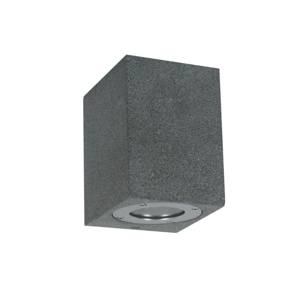 Επίτοιχο Φωτιστικό Sky Μαύρο Τσιμέντο IP65 GU10 max7W