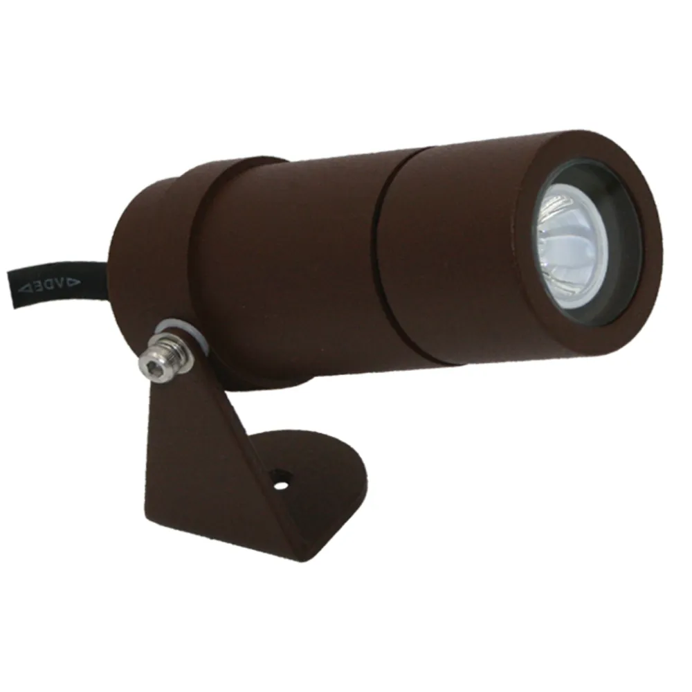 Φωτιστικό Minima Led Corten (Σκούρο Καφέ) 3W 3000K 10° IP65 d3.9 h9cm 3x1mm2 1m Ral8016