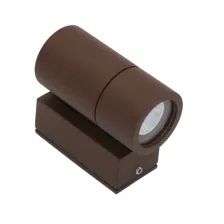 Φωτιστικό Mini Led Corten (Σκούρο Καφέ) 3W 3000K 10° IP44 d3.9 h8cm Ral 8016