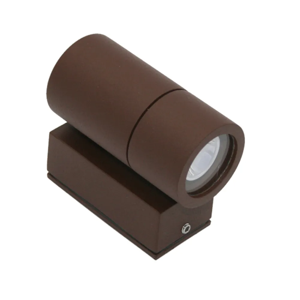 Φωτιστικό Mini Led Corten (Σκούρο Καφέ) 3W 3000K 10° IP44 d3.9 h8cm Ral 8016