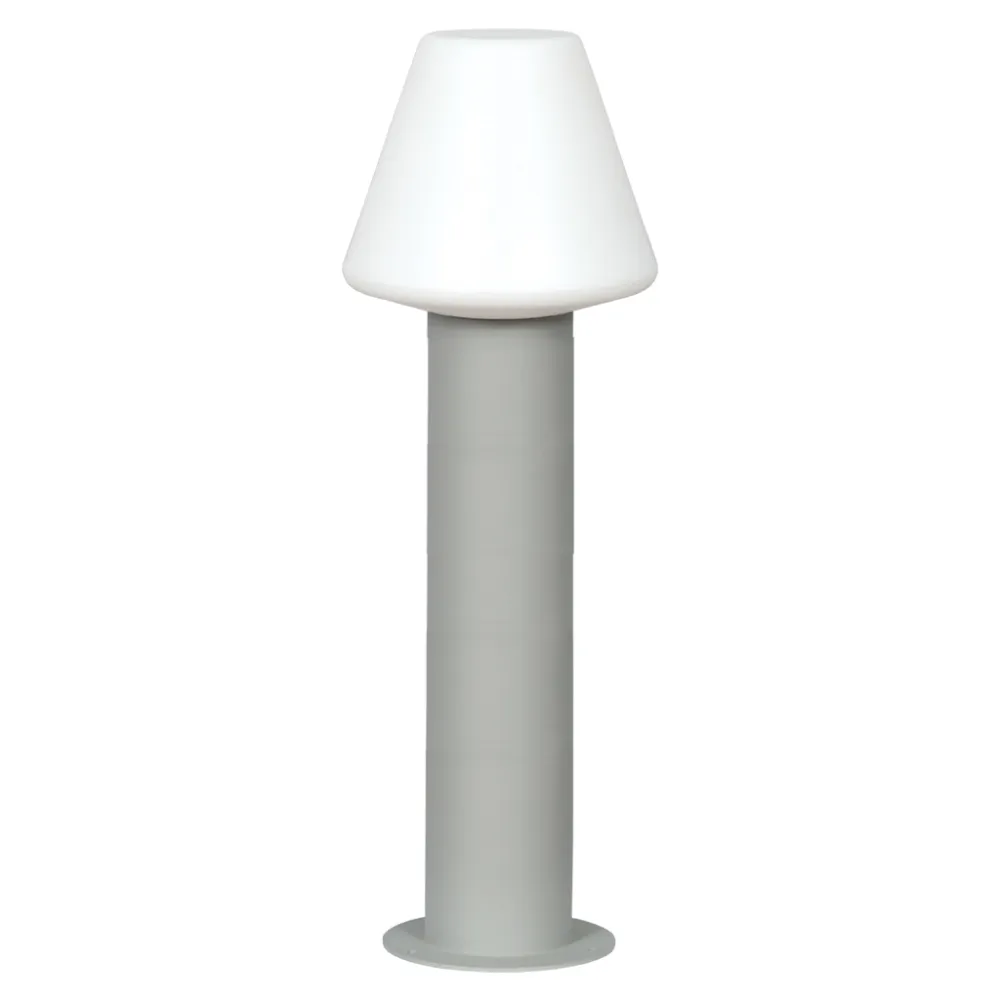 Φωτιστικό Εδάφους Mushroom 100cm E27 15W Μαύρο@