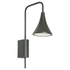 Επίτοιχο Φωτιστικό Kika Ανθρακί E27 IP65 h55l34d9cm 220-240V max40W