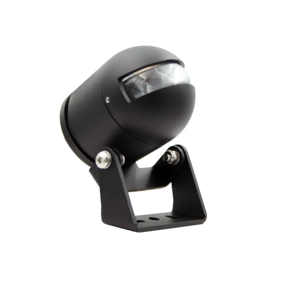 Φωτιστικό Brillo 3W 3000K Μαύρο 10° x 180° IP65 l7.6d6cm 230V H05RNF 3x0.75mm2,0.5m,Class I