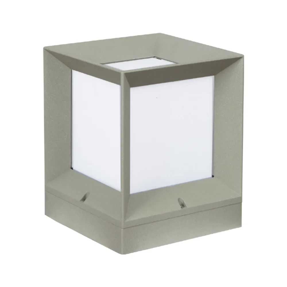 Φωτιστικό εδάφους Cubo Ασημί IP65 Ε27@