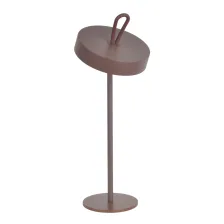 Επιτραπέζιο Κινητό Φωτιστικό Ginko 3W IP54 Corten(Sandy) 3000K 4000mAh h35d12.cm base 10cm Dim USB-C