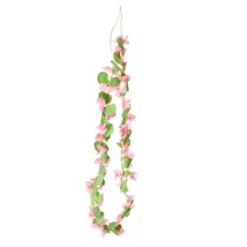 Διακοσμητική Kρεμαστή Τεχνητή Γιρλάντα Λουλουδιών