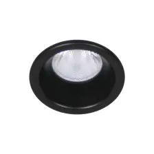 Χωνευτό Φωτιστικό Beam Led Mαύρο 3W 3000K 10° IP44 (Xωρίς Tροφοδοτικό) h5.3d3.5cm Κοπή 2.9cm