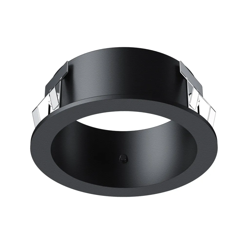 Trim Πλαίσιο Tera Μαύρο (Sandy) d4.2h2.15cm (για 10W Φωτιστικό)