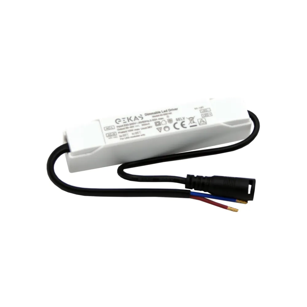 Phase Dim Tροφοδοτικό 10W 250mA OUT:30-42VDC IN:220-240VAC l10.8w2.1h2.1cm 5έτη εγγύηση