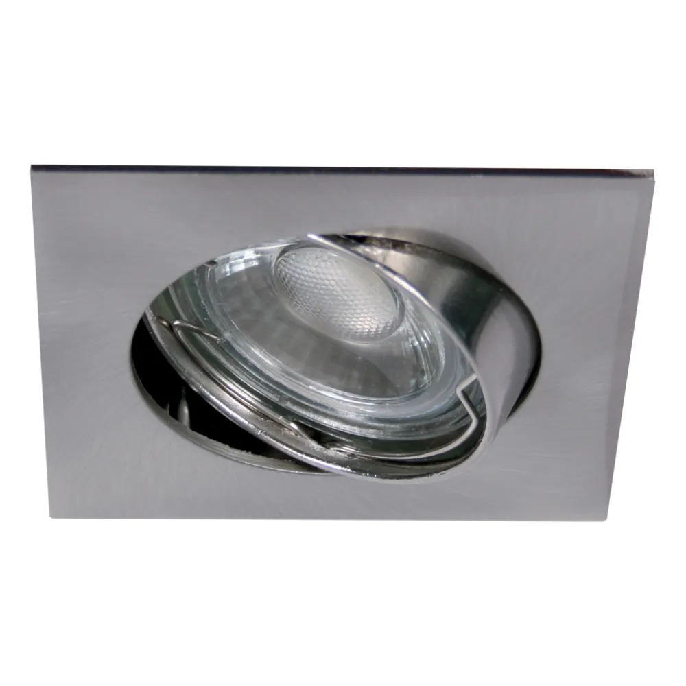 Χωνευτό Σποτ GU10 Rox Nickel Mat @