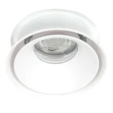 Χωνευτό σποτ Noir GU10 Λευκό IP44 PC Φ86x53mm Seaside class@