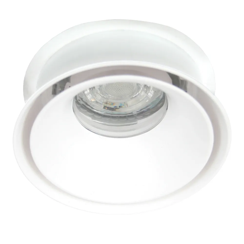 Χωνευτό σποτ Noir GU10 Λευκό IP44 PC Φ86x53mm Seaside class@