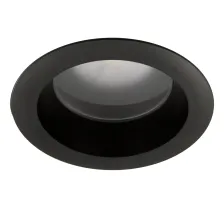 Χωνευτό Φωτιστικό Nolan GU10 Max10W Μαύρο IP65 PC Φ93x45mm Κοπή 75mm Seaside class  R50