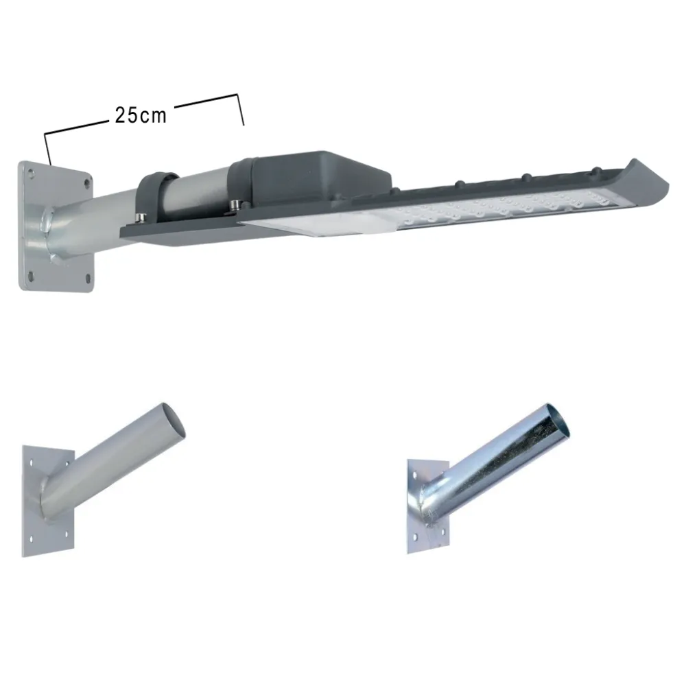 Βραχίονας Τοίχου 25cm Φ48 Γαλβανισμένος ή Βαμμένος@